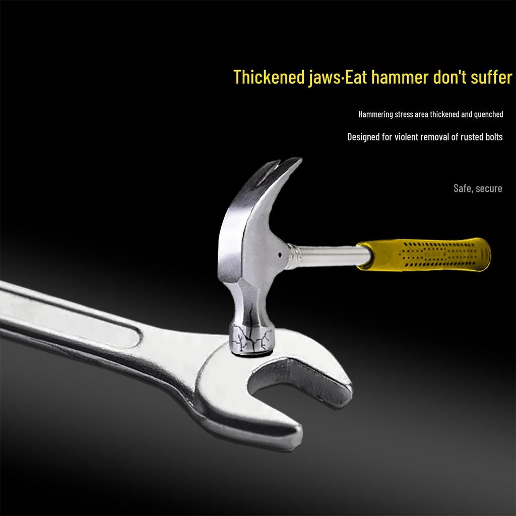 Steel Auto Repair Double Head Box Wrench