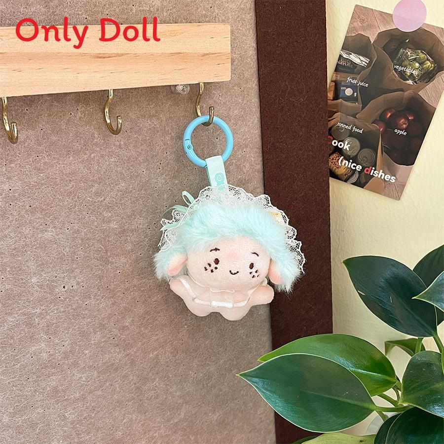 Cute Plush Baby Doll Keychain With Short Pile Plush For Backpack Decor And Gift For All Ages