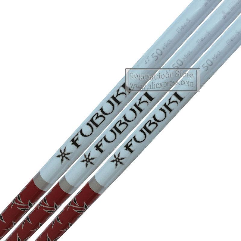 Driver Golf Shaft Men Red FUBUKI AT 50 Graphite Shaft Wood Clubs Shaft 0.335 R/S Flex Golf Accessories 1Pcs R Flex