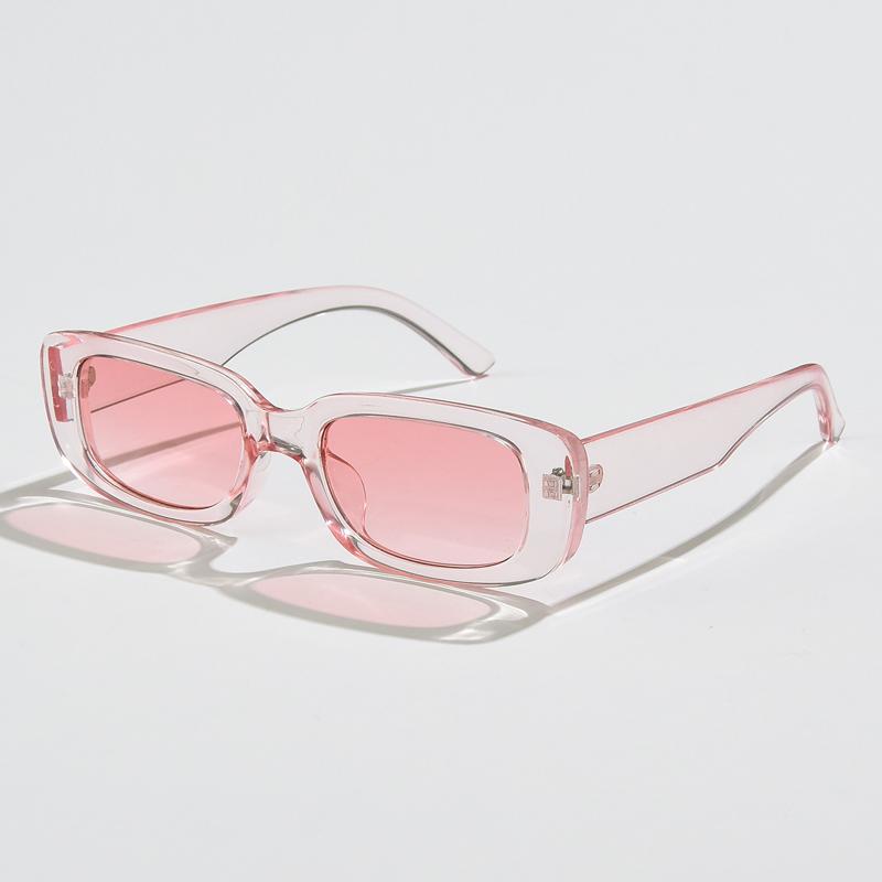 Protective Glasses New Small Sunglasses Women Men Trendy Brand Designer Hip Hop Square Green Sun Glasses Female Eyewear UV400