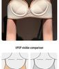 Striped Push-Up Bra for Small Bust: Padded, Lifts, Supports Side and Prevents Sagging, Adjustable Fit