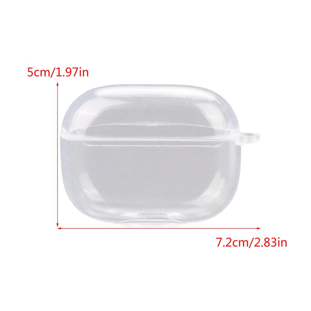Protective Case for Realme Buds T300 PremiumAccessoryShockproof Transparent TPU Case Cover Waterproof