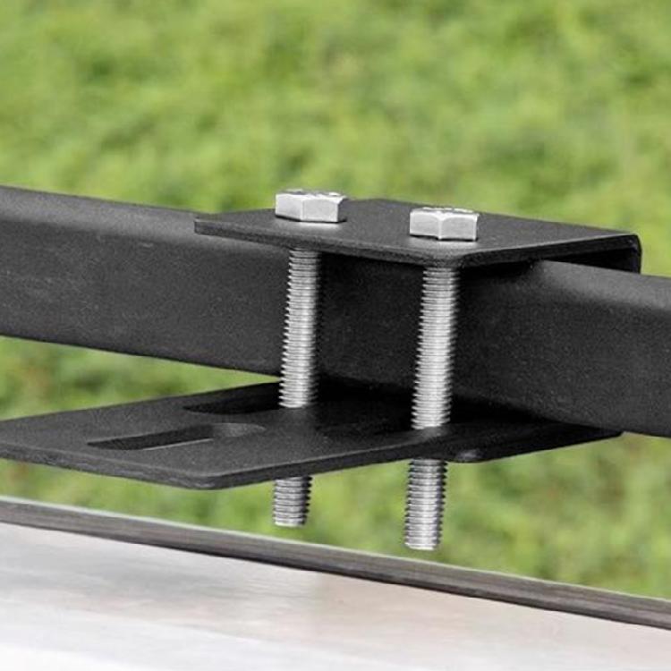 Starke L-förmige Metallhalterung Dachgepäckträger Verstellbarer Winkel Kamerainstallation Kamera-Montagehalterung für LKW Bus