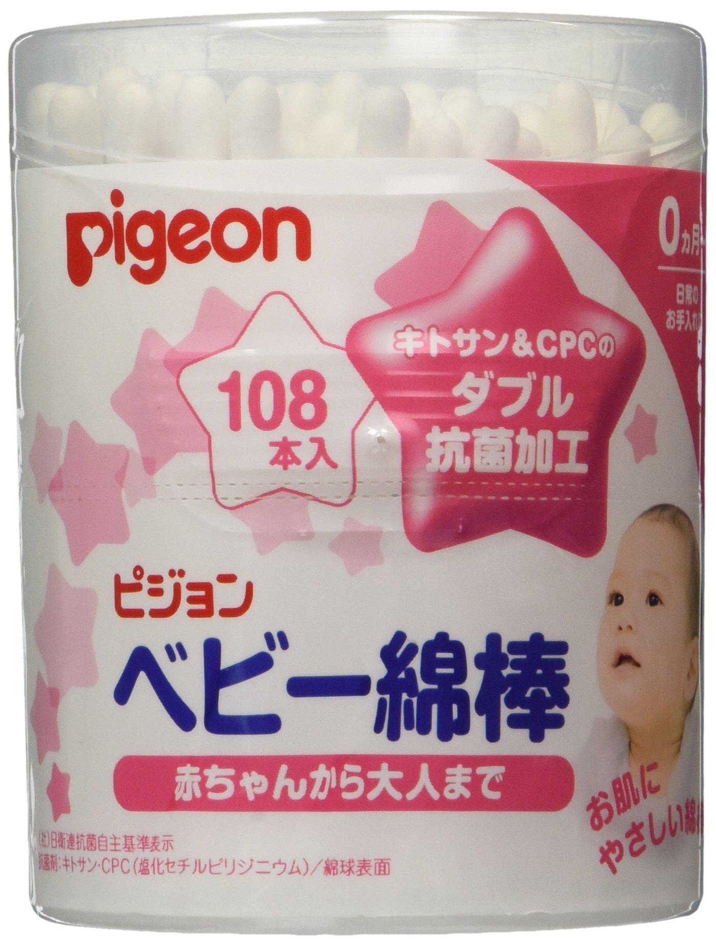

Ватные палочки Pigeon baby 108 шт.