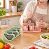 Dust-proof Spice Storage Bottle Food Grade Seasoning Box Set Durable Spice Container  Cooking Use