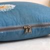 Cloud Velvet Embroidered Pillow Quilt