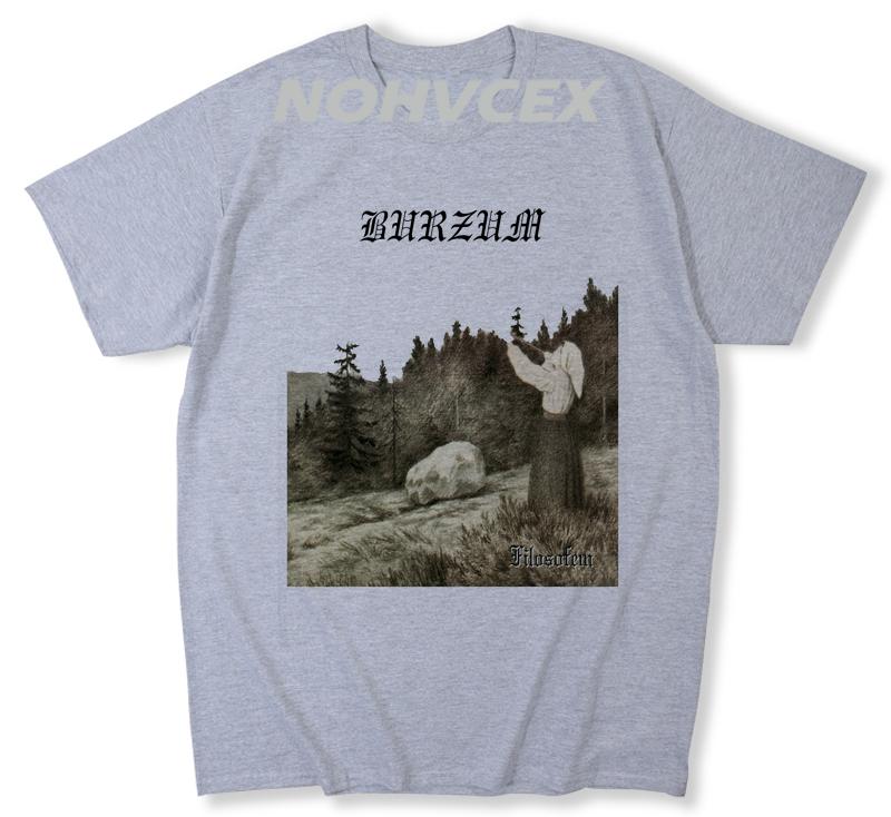 Burzum Aske Cover T Shirt Nice Short Sleeved Fashion Top Design M