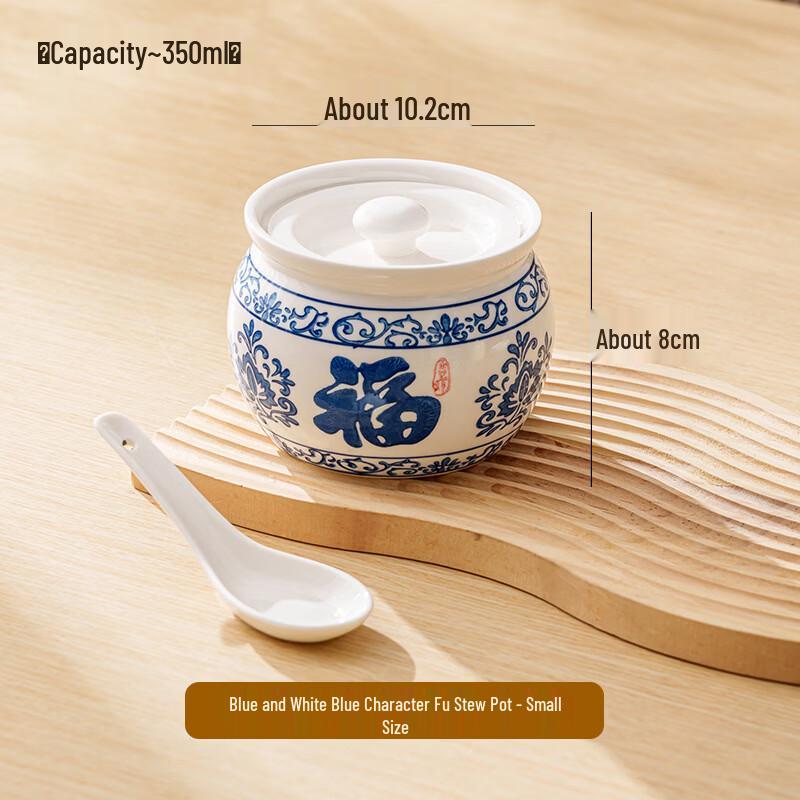 Керамическая двойная кастрюля Zhi Shi с крышкой