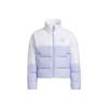 Piumino da Donna Neo W Icons+ con Stampa Logo Grande Color Block Collo Alto Capispalla Bianco H36721