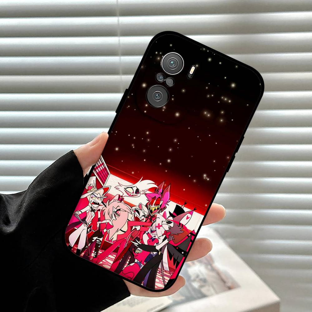 Anime H-hazbin Hotel Phone Case For Xiaomi Redmi 13 12 13 12C 14C Redmi Note 14 13 12 Pro Plus 12S 11S 11 10S Soft Cover