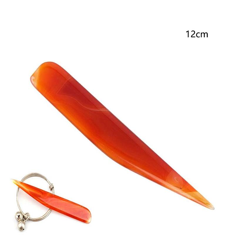 1–6 Stück Achatmesser, Achatpoliermesser, Poliermesser mit Bambusgriff, Schmuckherstellungswerkzeuge, verschiedene Spezifikationen