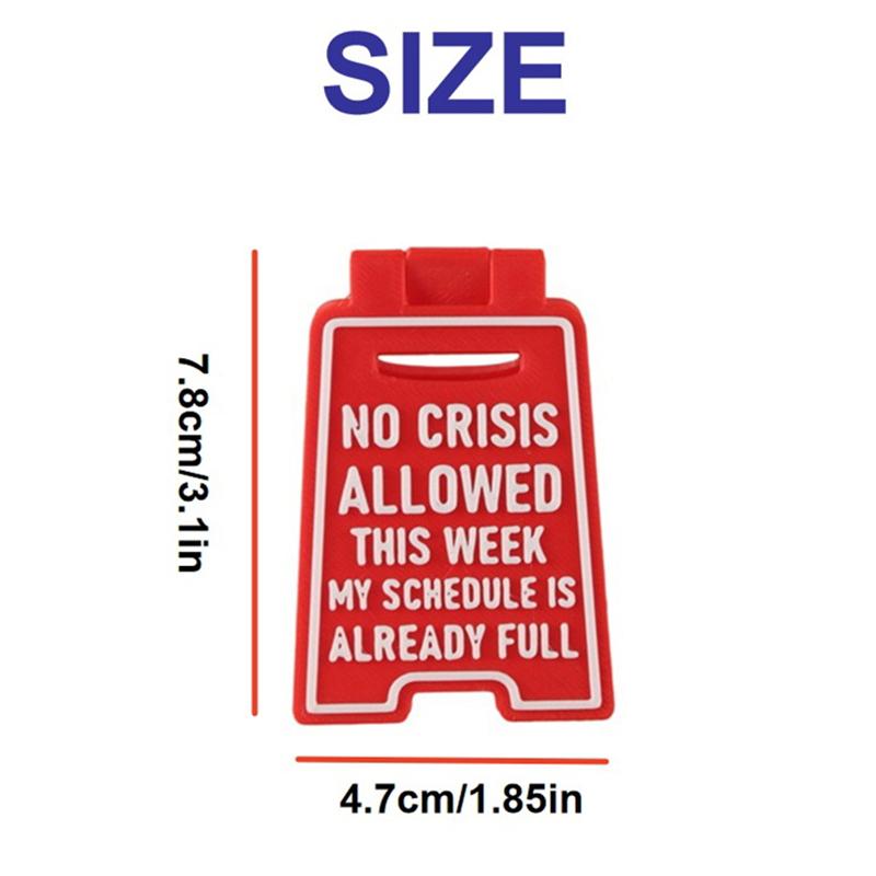 Funny Cat Vomit Caution Sign, Humorous Desk Sign For Cat Lovers Office Decor Unisex Gift For Coworkers Versatile Room Decor