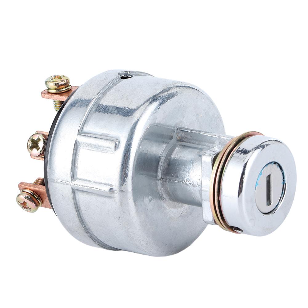Ignition Switch with 6 Terminal Wire Digger Tractor Mower 2 Keys Fit for Kobelco SK200‑3  SK200‑5  SK120‑5