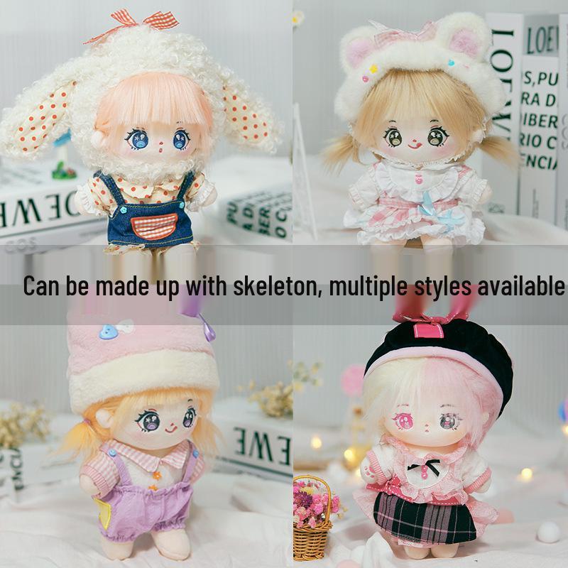 

Cotton Doll Skeleton Outfit Set for Male & Female Dolls