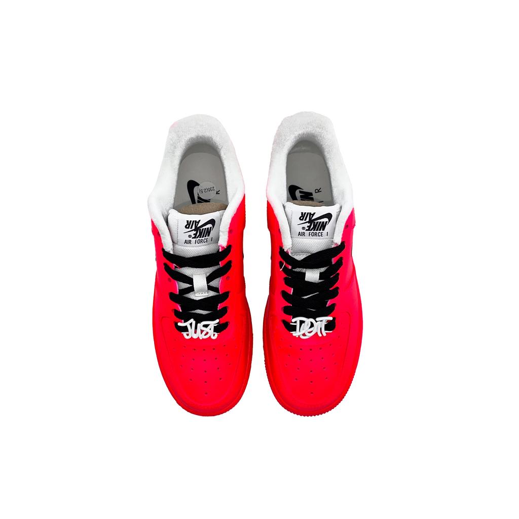 Nike Air Force 1 LOW top Skateboard Shoes Women's Rose Red FB8251-100(Team338-2.0)
