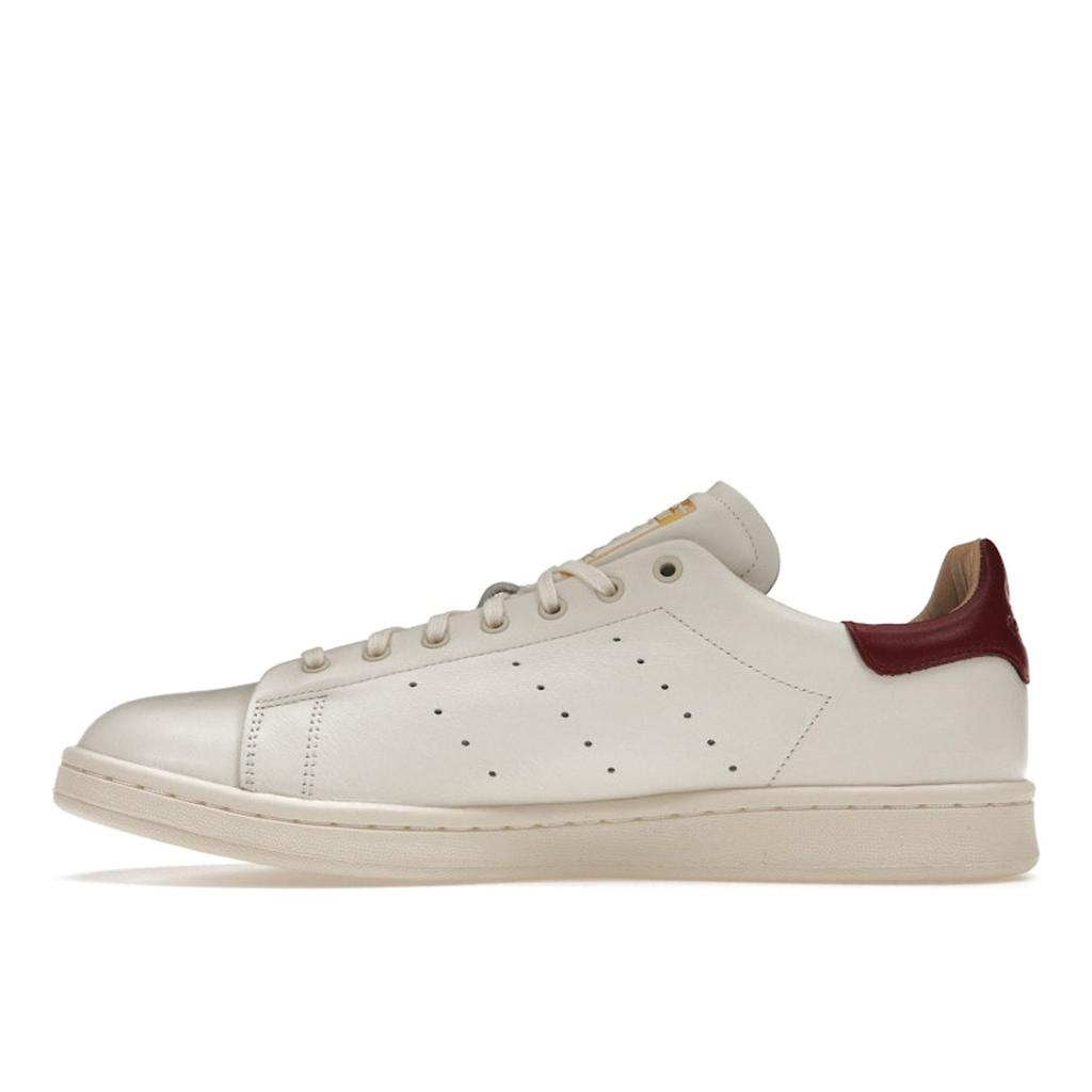 Adidas Stan Smith Lux Off White Burgundy Men Sneakers Cream Cream-White Pantone HQ6786