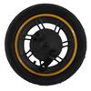 10 Inch 60/70‑6.5 Electric Scooter Front Wheel Hub with Tire Replacement for 9 G30 Electric Scooter Front Wheel Auxiliary Wheel