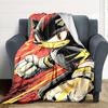 1pc Sonic Hedgehog Flannel Blanket, Soft Skin Friendly with Digital Printing, Various Sizes Available for Family, Friends, Birthday