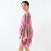 With Buckle Sunscreen Thin Large Scarf Breathable Seaside Vacation Cloak  for Mom
