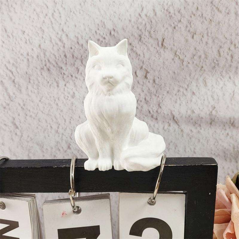 3D Katzen Kerzenform Handgemachte Silikonformen Gipsformen Ornamentformen Gussformen Tierformen Bastelbedarf
