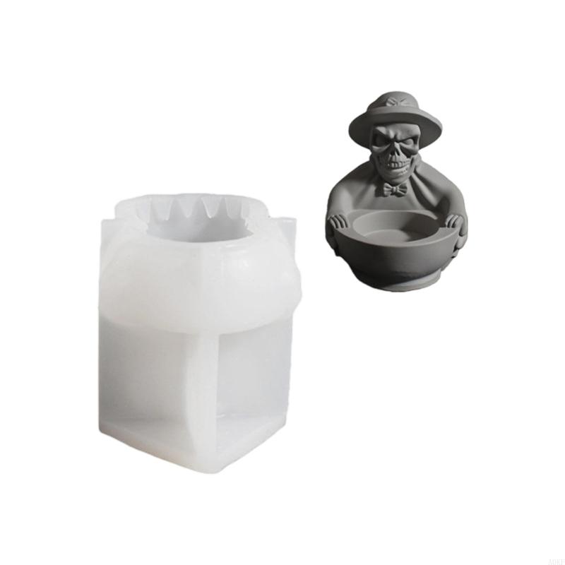 

Halloween Theme Silicone Candlestick Molds For Making Tealight Holder A0KF