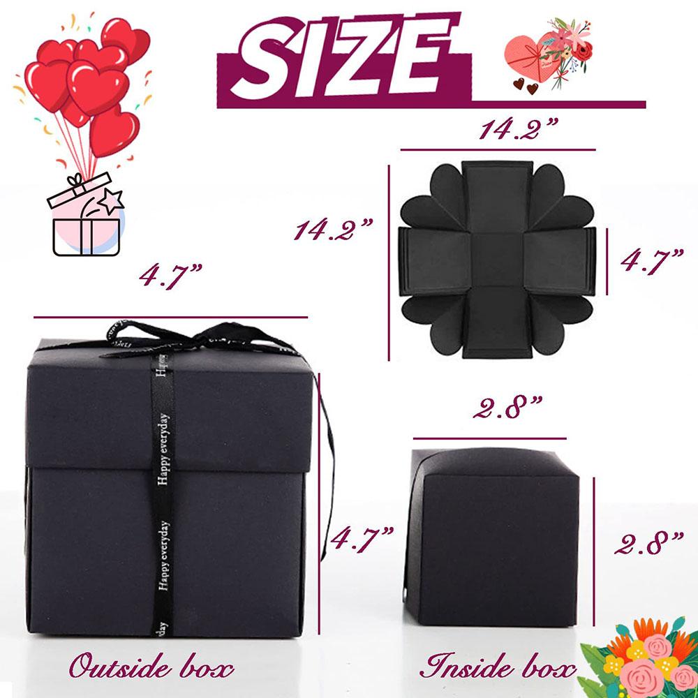 DIY Pleasantly Surprised Photo Album Gift Box Storage Box Valentine's Day Surprise Gift Box Romantic Couple Creative Gift