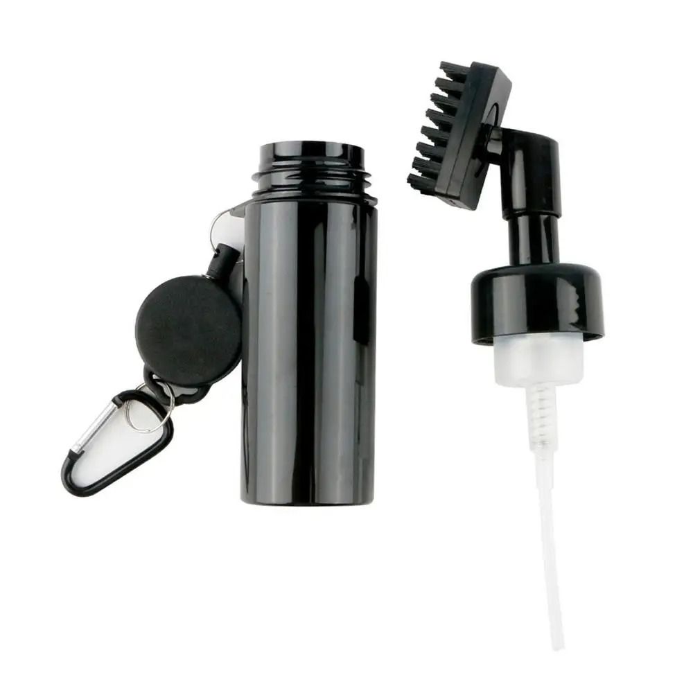 Push-type Golf Club Groove Brush Large Capacity Squeeze Club Cleaner  Golf Gift