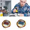 Compact 0.36 Inch Voltages Meter with Three Wire Designs Voltages Monitors for Accurate Measurements In Various Devices