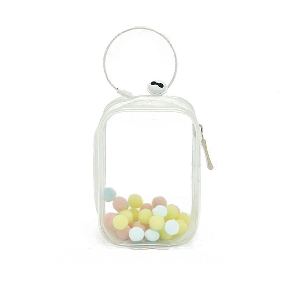 Multicolor Mystery Box Doll Display Box Transparent Keychain Bag Clear Outdoor Bag  Wallet
