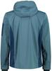 CMP Light Softshell Jacket with Detachable Hood (39A5027) Man Jacket Zip Hood (39A5027) Hydro/bluesteel