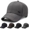 Trendy Outdoor Men's Suit Material Baseball Cap Casual Korean Style Sunshade Hat Adjustable Visors Baseball Hats Spring Autumn