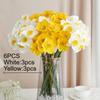 DIA  Pastoral Style Narcissus Bouquet Fake Flowers Artificial Flowers Living Room Decoration Table Flowers Indoor Decoration