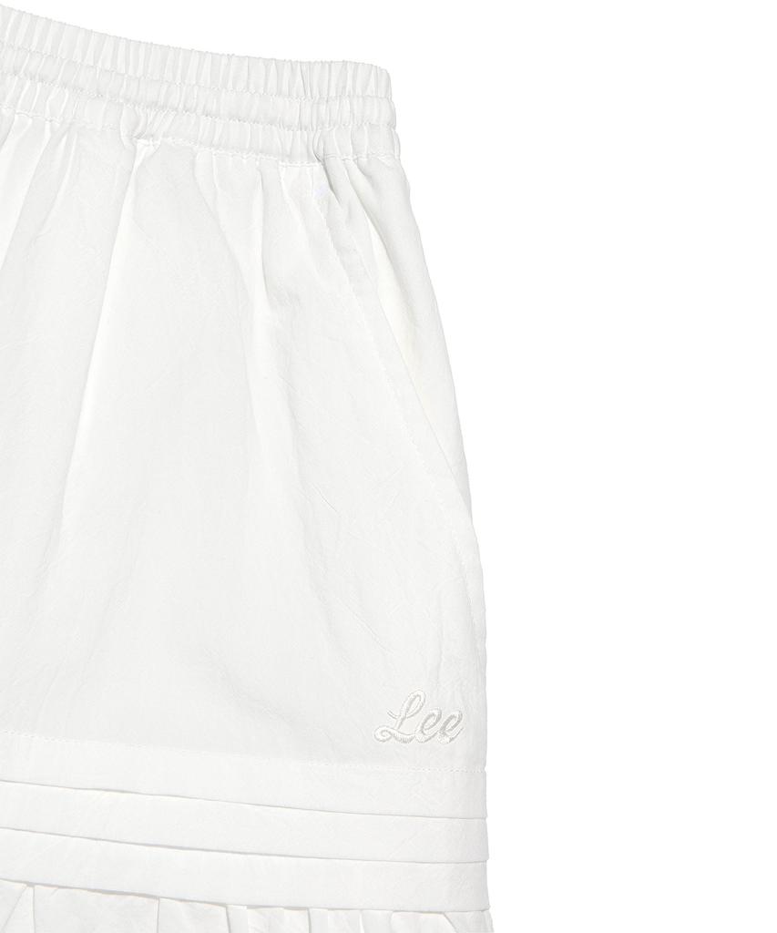 LEE Women'S Frill Mini Skirt White