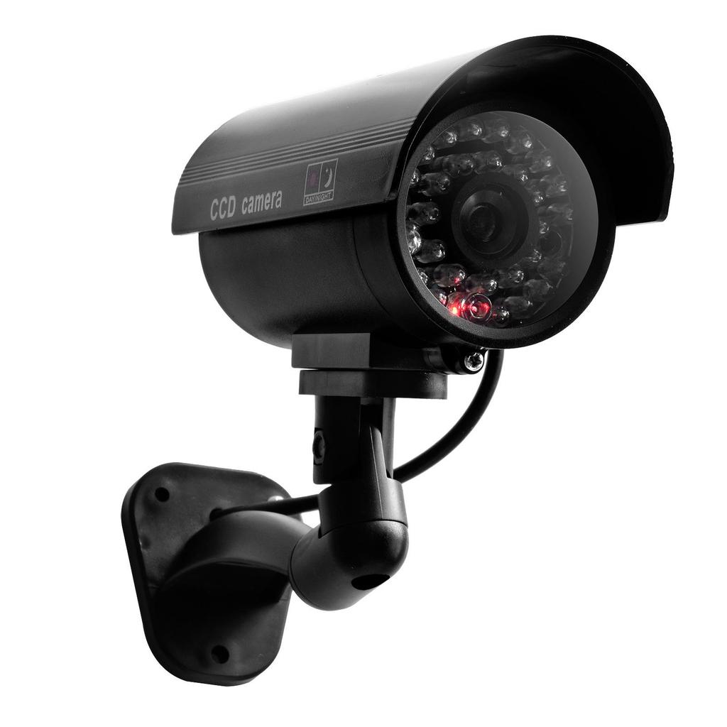 New Style Fake Security Camera with Light - Simulation Surveillance Camera