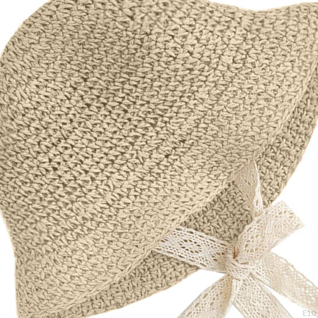 For Little Girl, Wide Brim Beach Hat
