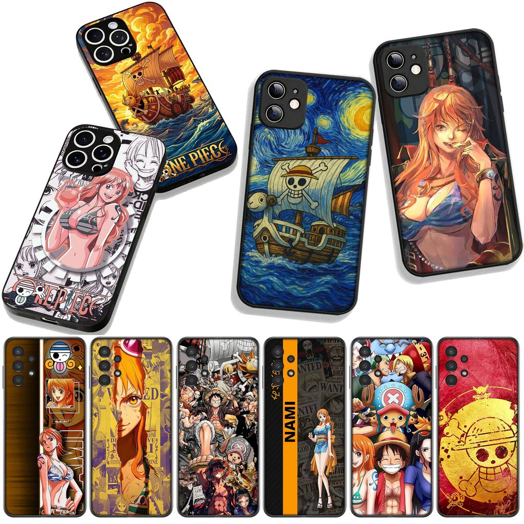 Nami Luffy Roronoa Zoro One Pieces Phone Cover for Apple iPhone 17 16 11 Pro XS Max XR 6 7 8 Plus 16E SE 2020 Air 5 SE2 Case