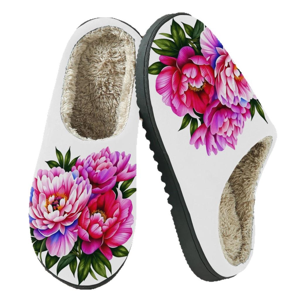 Lässige Baumwollschuhe - Niedliche Cartoon-Hausschuhe für Damen und Herren