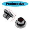 Motorcycle Gas Fuel Caps Cover with Antitheft Feature Aluminum Alloy Secure Locking Precisions Sealing for Daily Riders