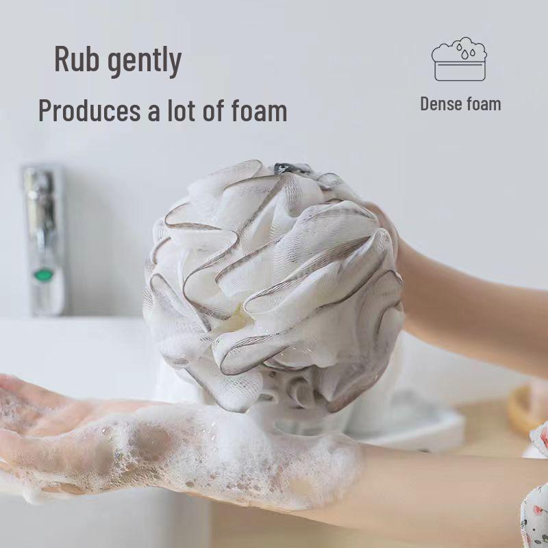 High-Grade Soft Girly Bath Bomb & Shower Scrubber