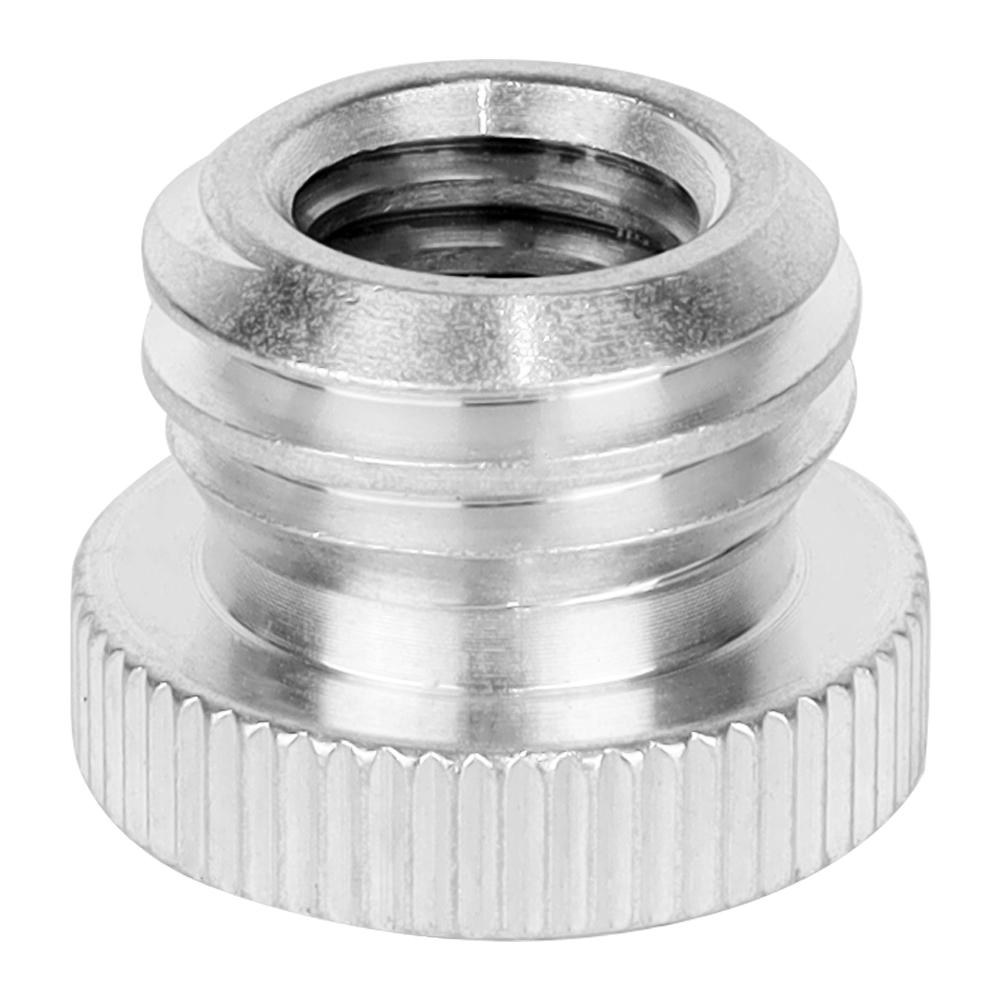 Adapter sleeve reduction tripod 3/8" female to 5/8" male aluminum 13 mm