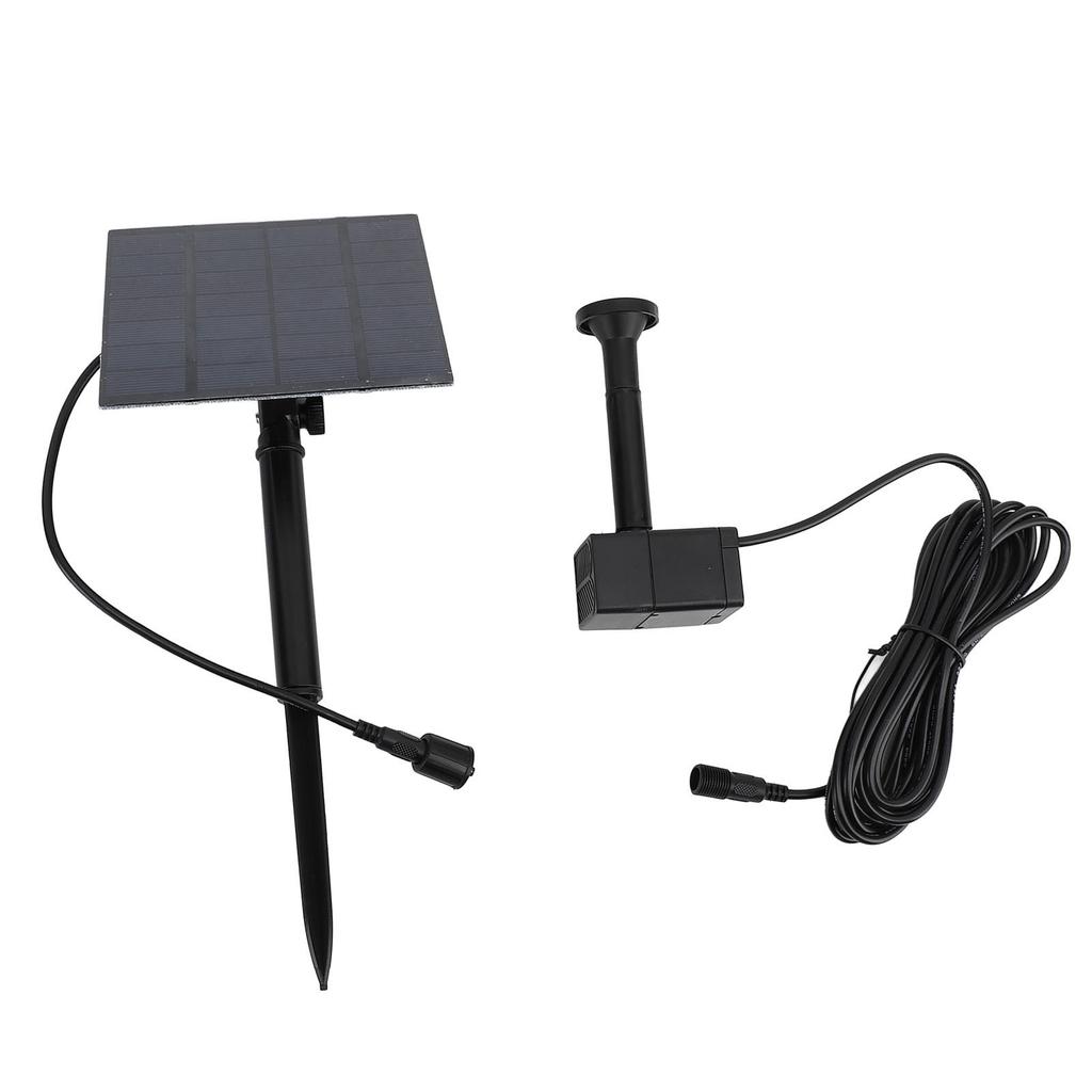 Solar Powered Water Pump Kit Powerful Jet Watering Pond Pump for Bird Bath Garden Backyard Pool Fish Tank