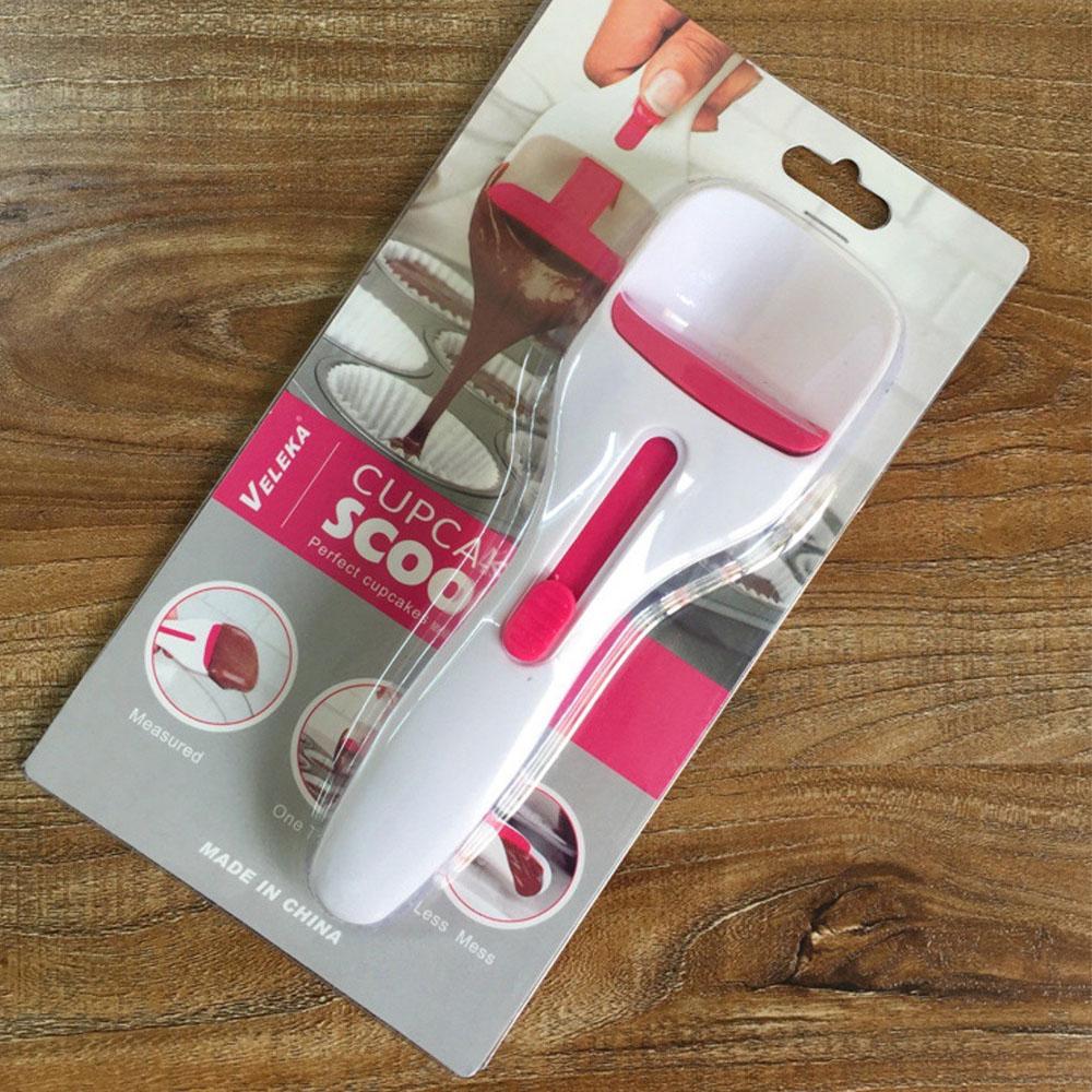 2pcs Cupcake Batter Scoop for Elegant Baking, Pastry & Cake Decorating