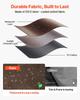 VEVOR Canopy Sidewalls, 1.73 x 1.48 m, Canopy Tent Walls with Waterproof and Sunlight Protection Layer, One-Sided Window Design