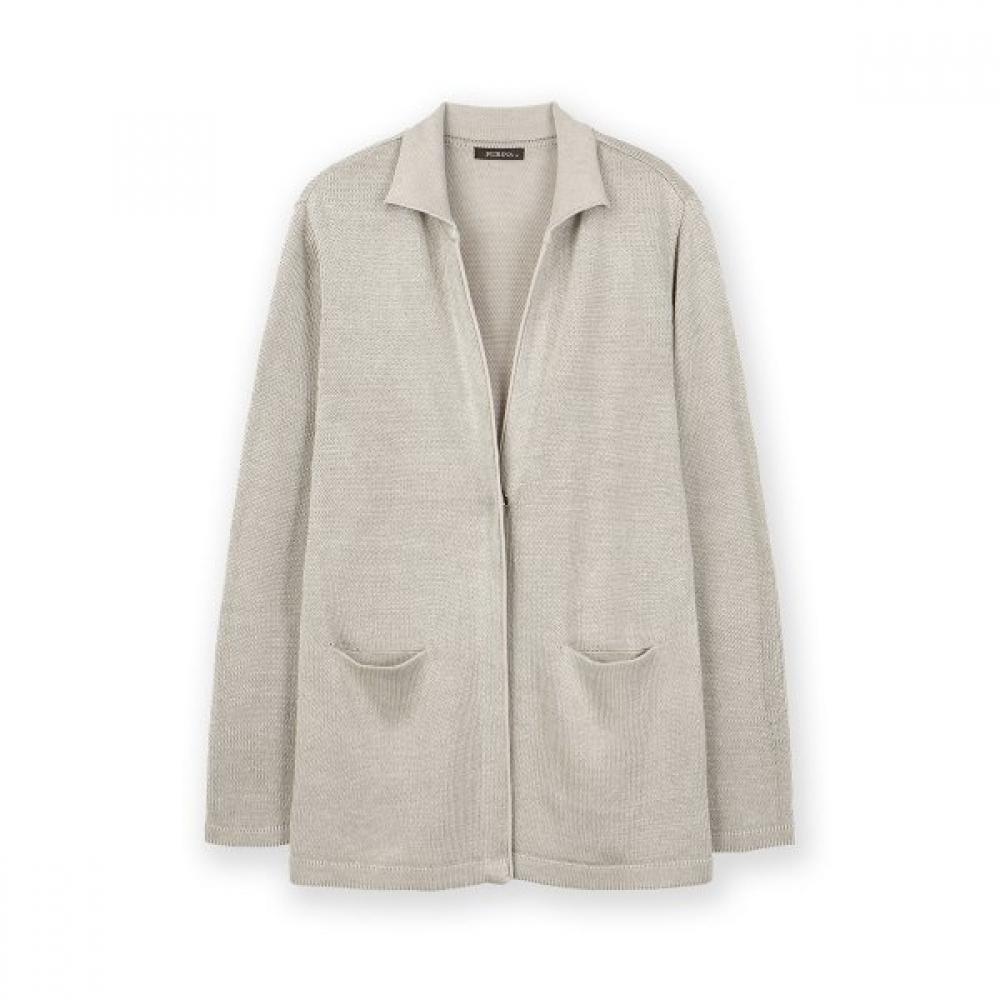 Furina Knit Collar Jacket beige/M (90)