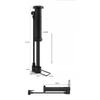 For Air Pump Balloon Tire Inflator Schrader Valve Floor Pump Cycling Accesories MTB Bicycle Pump 80 PSI Bike Manual New