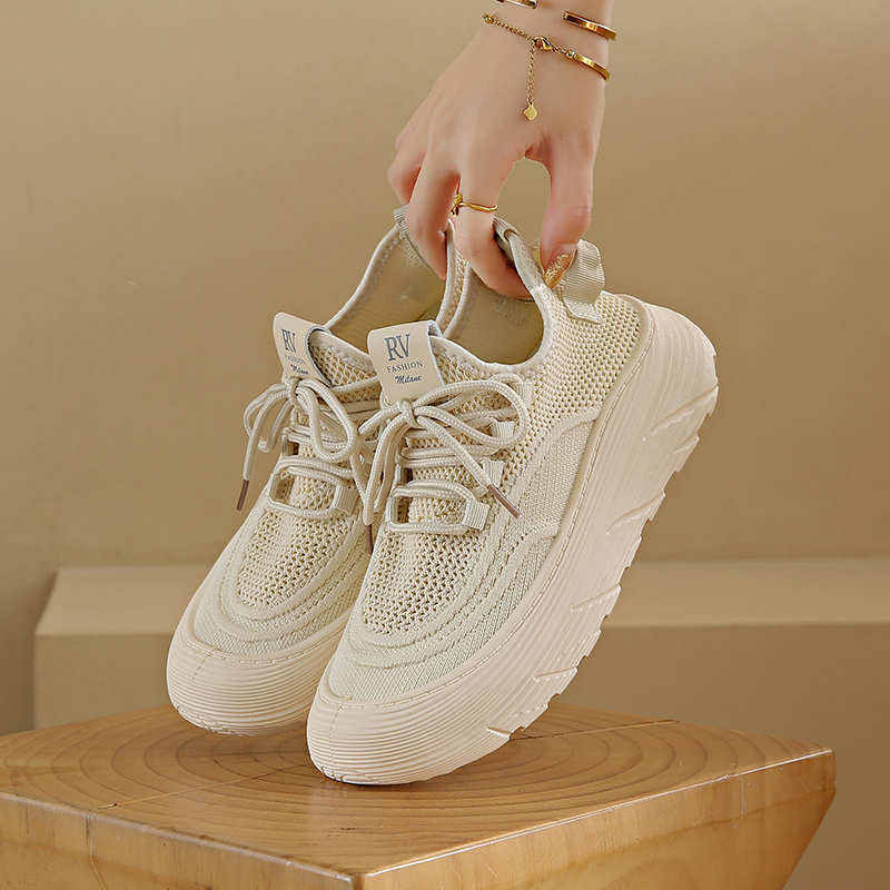 Round Foot Thick Bottom High Heeled Women Shoes Dress Woman Shoes With Heels Famous Brands Shoes Women Sneakers Sports