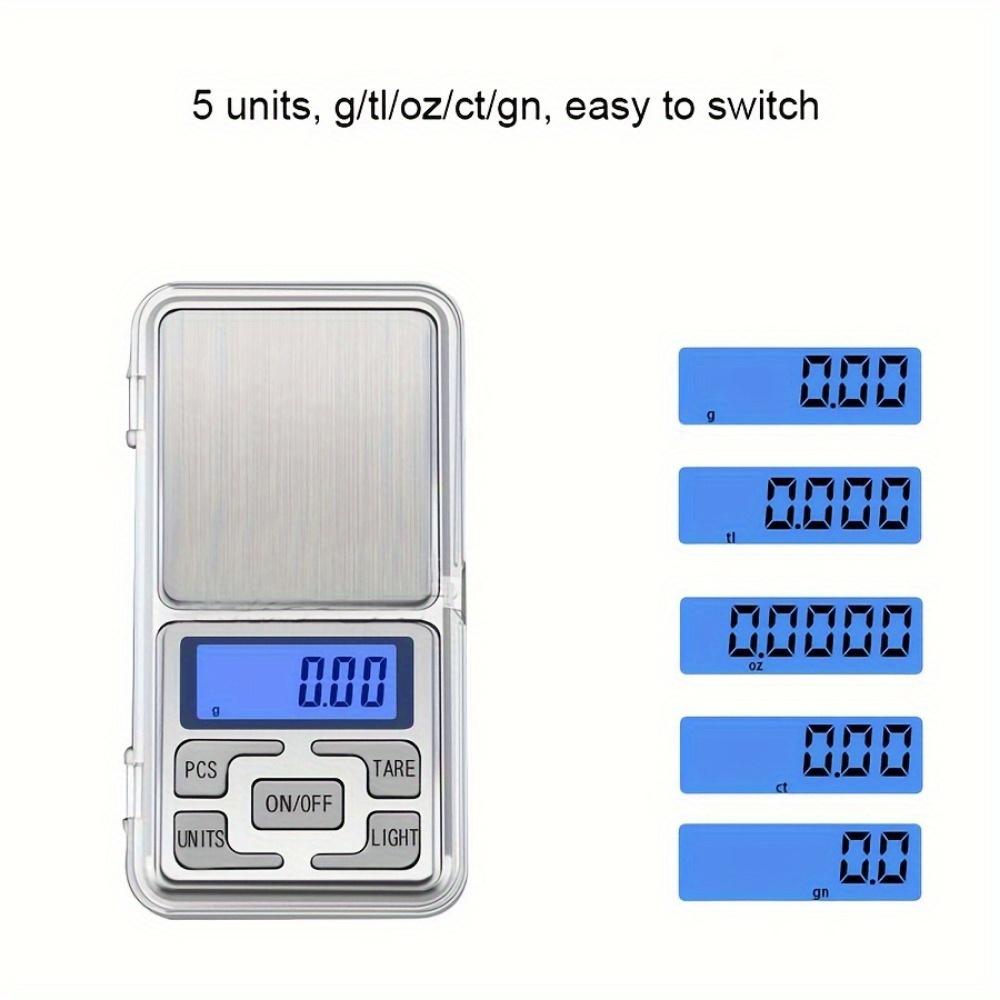 Hand-held Mini Mobile Phone Scale Precision Gift Scale Precision Jewelry Scale Compact Hand Scale Electronic Scale