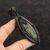 Dragon Bloodstone Pendant Copper Wire Wrapped Pendant Peridot Pendant Gemstone Copper Jewelry Gift For Mother Handmade Pendant Wire Jewelry