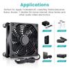 Ventilateur de boîtier de refroidissement alimenté par USB 5V 120mm pour récepteur DVR Xbox TV Box Routeur