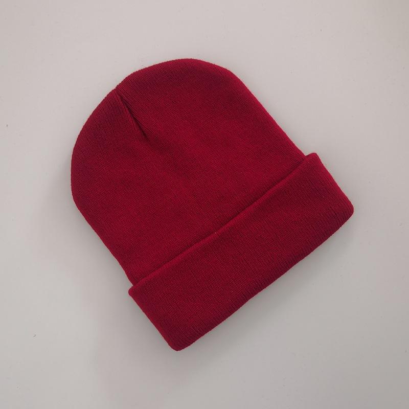 Light Board Knit Cap Winter Wool Cap Men And Women Cap Warm Cap Windproof Cap